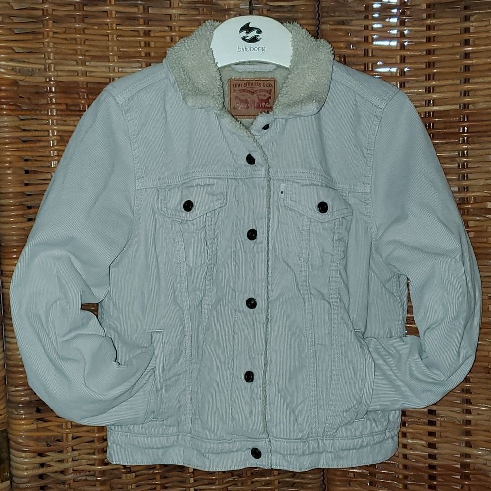 Levi's Corduroy Fleece Lined Jacket M